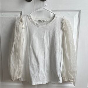 Sea New York  White Long Sleeve Top medium